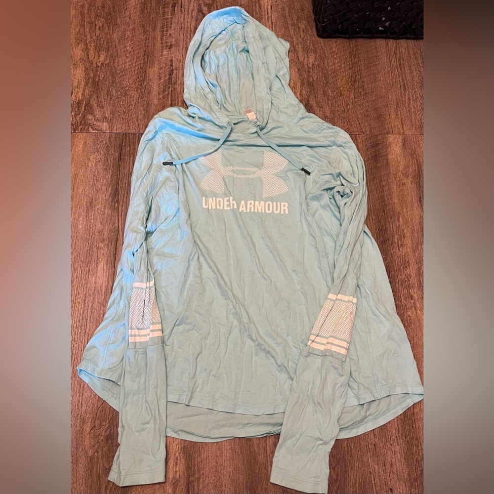 Women’s Under Armour Sky Blue Athletic Hoodie
